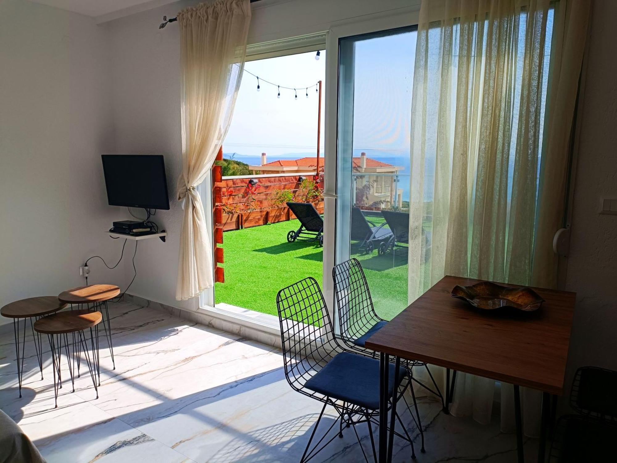Salonikiou Beach Apartments & Villas Áyios Nikólaos Ngoại thất bức ảnh