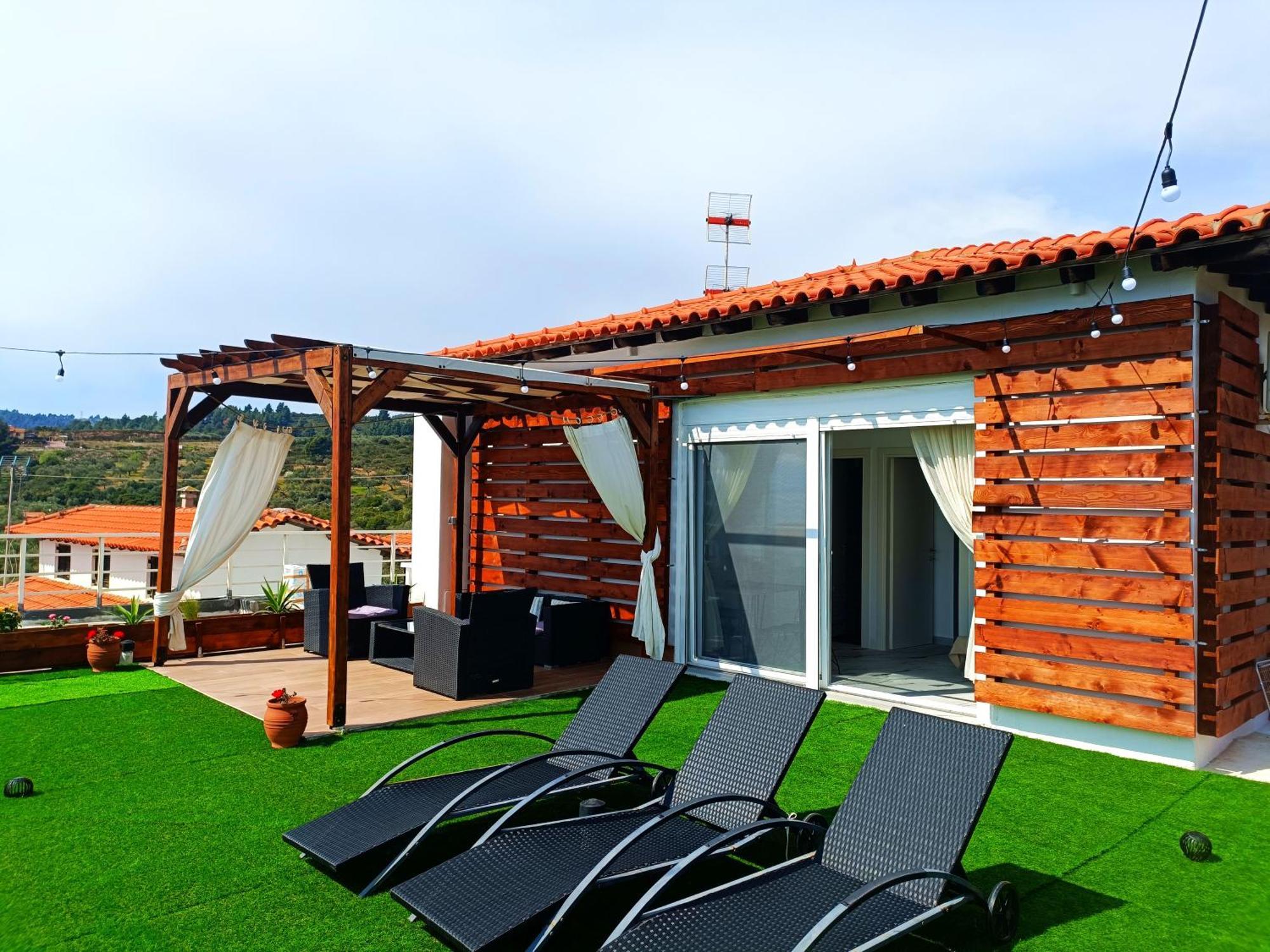 Salonikiou Beach Apartments & Villas Áyios Nikólaos Ngoại thất bức ảnh