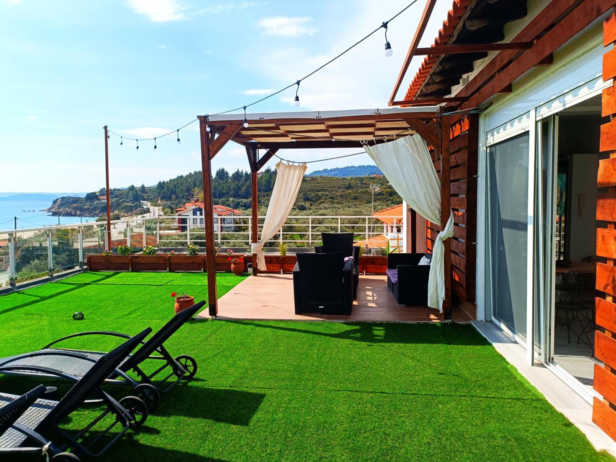 Salonikiou Beach Apartments & Villas Áyios Nikólaos Ngoại thất bức ảnh
