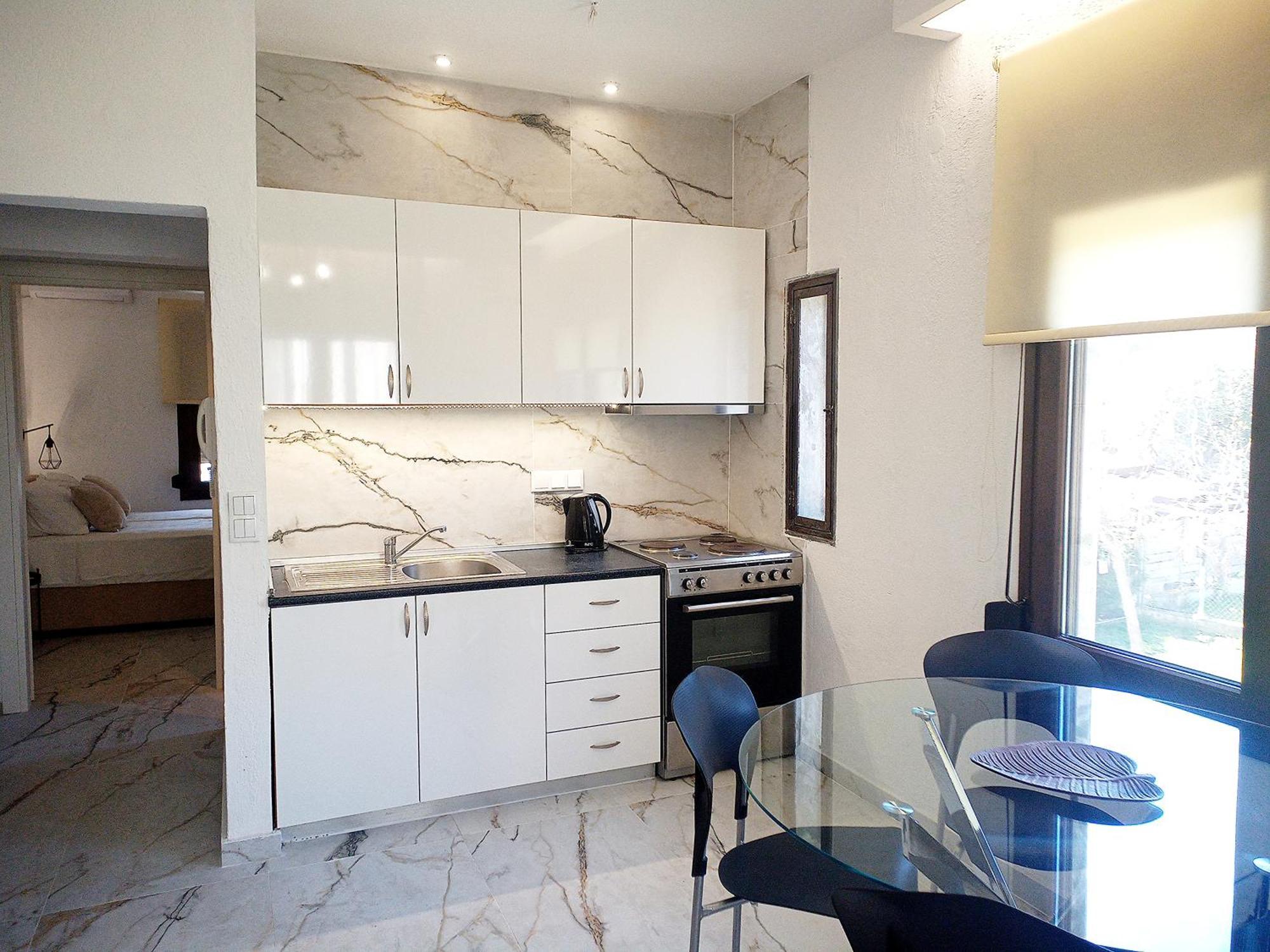 Salonikiou Beach Apartments & Villas Áyios Nikólaos Ngoại thất bức ảnh