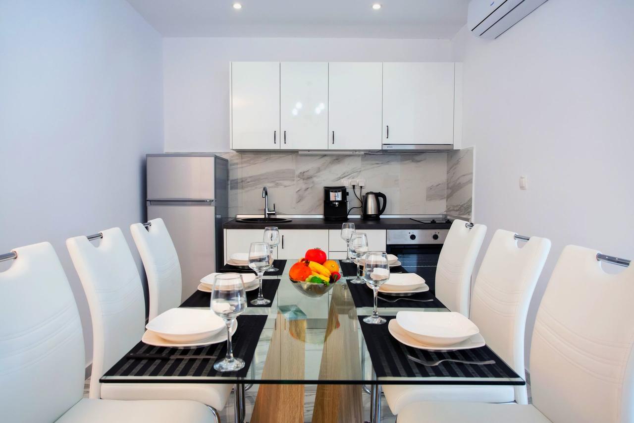 Salonikiou Beach Apartments & Villas Áyios Nikólaos Ngoại thất bức ảnh
