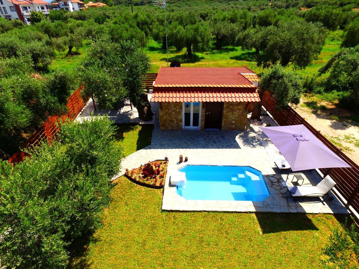 Salonikiou Beach Apartments & Villas Áyios Nikólaos Ngoại thất bức ảnh