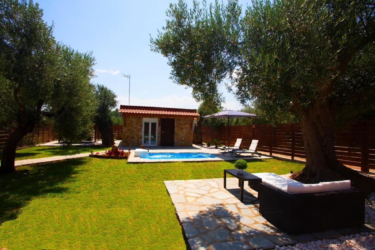 Salonikiou Beach Apartments & Villas Áyios Nikólaos Ngoại thất bức ảnh